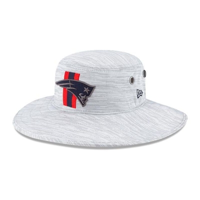 New England Patriots Gorra | New Era Official NFL Training Panama Bucket Hat Mexico - Azules